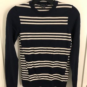 COPY - Theory striped sweater